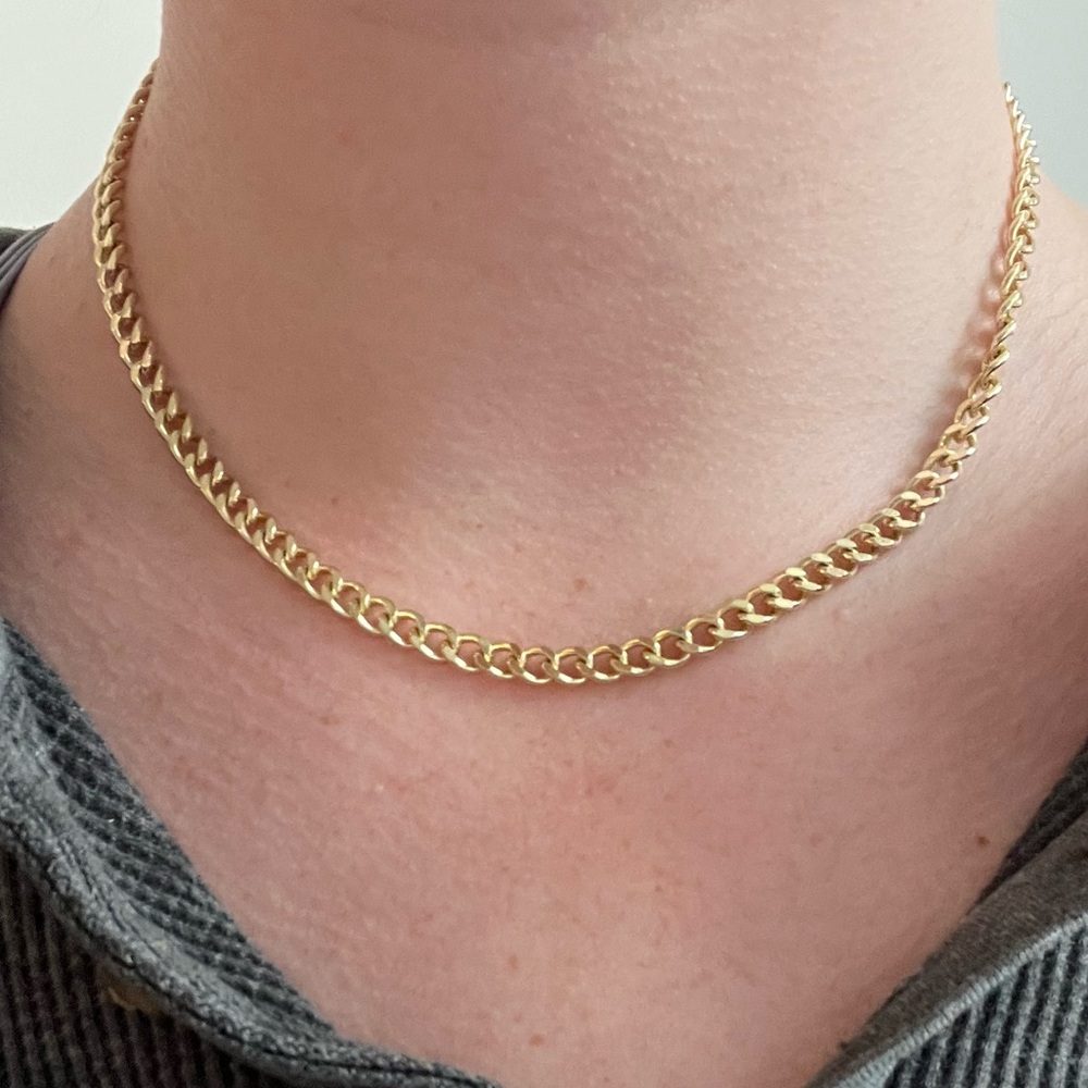Melinda Maria Gold Chain Necklace